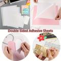 10pcs Multi-dimension Cuttable Clear Double Sided Adhesive Sheets For Diy Adding Pop Cards Making Scrapbooking Crafts Supplies Sticky Sheets