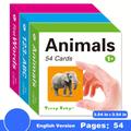 54-card Pocket Flash Cards: Educational Preschool Gifts For Kids That Make Learning Fun!