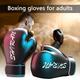 1 Pair Adult Boxing Gloves, Professional Sparring Punching Kickboxing Gloves