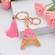 Cute Letter Key Chain - Perfect Gift, Schoolbag, Purse, Wallet & Car Key Decorations!