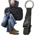 Nylon Portable Luggage Straps Anti-theft Luggage Strap Jacket Gripper Handbag Clip Travel Accessories