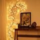 1.8m/5.9ft Branch Lamp, 96 Led Rattan Wall Lamp, Rattan Lamp Decoration, Rattan Lamp, Indoor Room Decoration, Wall Decoration, Bedroom Living Room Decoration