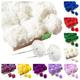 100pcs, 3.5 Inches Artificial Carnations - Perfect For Funeral Arrangements, Wedding Bouquets, Cemetery Wreaths, And Diy Crafts - Long-lasting And Vibrant Flower Simulation
