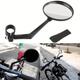 Upgrade Your Bike Riding Experience With This Adjustable 360° Rotate Universal Handlebar Rearview Mirror!