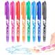 8pcs Erasable Ballpoint Pen Erasable Rollerball Pen, 8 Erasable Rollerball Pen, 0.5mm Erasable Ballpoint Pen Erasable, Erasable Pens, Ballpoint Pen With Eraser, Erasable Pen