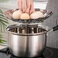 1pc Vegetable Steamer Basket, Premium Stainless Steel Veggie Steamer Basket For Cooking - Folding Expandable Steamers To Fits Various Size Pot
