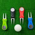 Magnetic Golf Green Forks - Turf Repair Tool With Magnetic Markers - Essential Golf Course Accessory