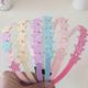 6pcs Colorful Cute Heart Star Headband For Girls, Glitter Hair Accessory For Girls Valentine's Day