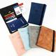 Passport Bag Pu Leather Bag Multi-functional Sim Card Certificates Storage Bag Leather Passport Holder Bag For Men And Women