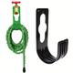 1pc Water Hose Hanger Expandable Garden Watering Hosepipe Hook Wall Mounted Tidy Holder For Home Green Water Hose Hanger