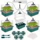 4/5/6 Packs, Grow Your Own Plants With This Complete Seed Starting Kit Includes 4/5/6 Pack Seedling Starter Trays, Full Spectrum Grow Light, Time Controller, Humidity Dome, And Dishwasher Safe Trays