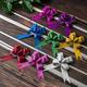 10pcs/20pcs Glitter Pull Bows Gift Wrapping Ribbons Pull Flower, Bow Gift Wrapping Paper Diy For New Year Wedding Birthday Christmas Party Supplies Home Car Decoration