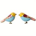 Adorable Bird Enamel Stud Earrings For Women Girl Daily Casual Fashion Accessories