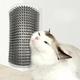 Cat Scratcher Cat Corner Rub Hair Massager Washable Scratching Brush, Pet Accessories