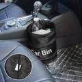 1pc Convenient Car Trash Bin - Hangable Garbage Bag For Seat Backs - 5.91x7.87 Inches - Litter Container And Storage Bag For Interior Car Accessories, Men Gift