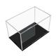 Assemble Clear Acrylic Box: The Perfect Display Case For Collectibles, Action Figures & Toys (4x4x4 Inch; 10x10x10 Cm) Christmas, Halloween, Thanksgiving Gift