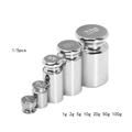 1pc/5pcs Accurate Calibration Set Chrome Plating Scale Weights Set 1g 2g 5g 10g 20g 50g 100g Grams For Home Tool