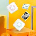 Multi-function Smart Mini Photo Printer Label Picture Portable Printer Sticky Notes Note 2d Code Text Printer List Thermal Printer Ink-free Printer Small Mobile Phone Photo Album Printer