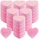 10/20/30 Count Compressed Facial Sponges Heart Shape Round Shape Face Sponges For Cleansing Natural Facial Cleansing Sponges Pads Exfoliating Sponges For Cleansing Skin, Home Travel,