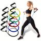 1pc Pilates Tension Rope With 2 Handle, Yoga Fitness Resistance Rope, Workout Equipment