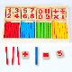 Montessori Maths Teaching Aid: Wooden Digital Sticks For Kids To Learn Mathematics Easily!, Halloween, Christmas, And Thanksgiving Day Gift