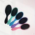 1pc Detangling Paddle Brush For Wet Or Dry Hair - Oval Air Cushion Brush With Comfortable Handle For Smooth Styling And Hair Care