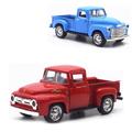 Simulation 1:32 Alloy Vintage Pickup Truck Model Children's Toys Automobile Pendulum Parts Huili Car Model Boy Toys Christmas, Halloween, Thanksgiving Gift