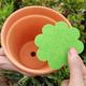 20pcs, Flower Pot Gasket Anti-leakage Soil Round Plastic Bottom Hole Gasket Flower Pot Mat Bottom Insect-proof Breathable Permeable Anti-dirty