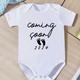 Newborn Baby Jumpsuit, Toddler Coveralls, Boys And Girl Babies, Cute Baby Letter Printed Short-sleeved Romper