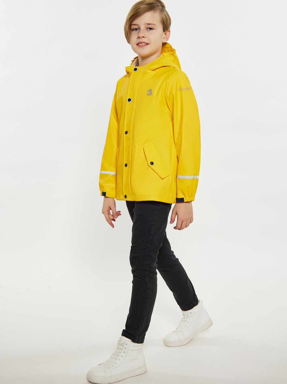 Schmuddelwedda (Kinder) Regenmantel Jungen gelb, 122 Image