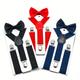 2pc/set Bow Tie & Suspender Set For Boys