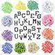 26pcs/set English Alphabet Letter A-z Applique Iron On Letters Patch For Clothing Badge Paste Clothes Bag Shoes Embroidery Patch