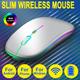 Wireless Mouse Rgb Rechargeable Mice Wireless Computer Mause Led Backlit Ergonomic Gaming Mouse For Pc Computer/laptop Windows/ios System With Led Color Light And Wireless 5.2