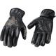 Rokker Tattoo Ape Gants de moto, noir, taille M