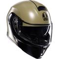 AGV Streetmodular Mono Casque, noir-vert, taille L