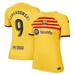 Robert Lewandowski Yellow Barcelona 2022/23 Fourth Breathe Stadium Replica Player Jersey At Nordstrom