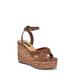 Eaden Ankle Strap Platform Wedge Sandal