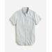 Slim Short-Sleeve Broken-In Organic Cotton Oxford Shirt