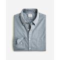 Slim Untucked Secret Wash Organic Cotton Poplin Shirt