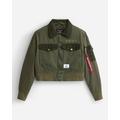 Alpha Industries Cropped Flight Jacket