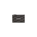 Signature Large Long Coin And Card Holder Bb Monogram Coated Canvas Black