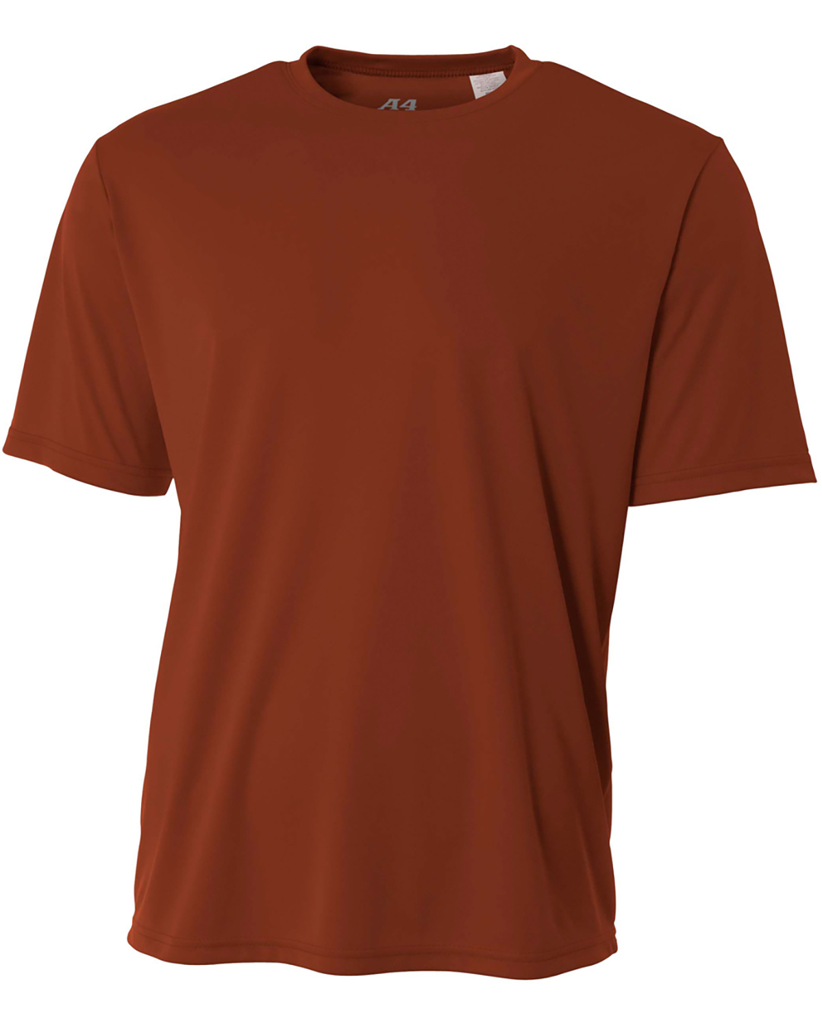 A4 NB3142 Youth Cooling Performance Crew T-Shirt in Texas Orange size Large | Polyester A4NB3142
