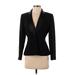 Tahari by ASL Blazer Jacket: Black Jackets & Outerwear - Women's Size 4 Petite