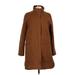 Madewell Wool Coat: Brown Jackets & Outerwear - Women's Size Large