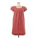 Liz Claiborne Casual Dress - Popover: Red Dresses - Women's Size X-Large