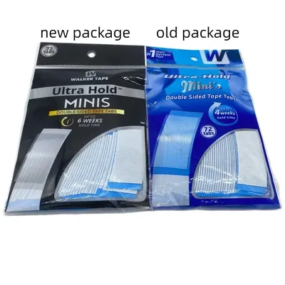 1 bag 72 TABS 8.6*2.2cm Blue Ultra hold tape lace front tape double sided Tape for toupee wig adhesive 4 weeks lasting