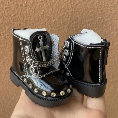 Tilda 7cm 1/4 BJD Doll Toy Shoes,Lovely Mini Cute Shoes Boots for Jiont Dolls Accessory Minifee High