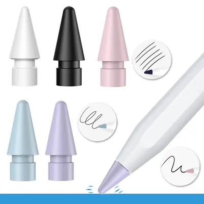 Double Layer Tips For Apple Pencil 1st 2nd Generation Sensitive Soft Hard Replacement Stylus Nibs