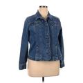 Charter Club Denim Jacket: Blue Jackets & Outerwear - Women's Size 16