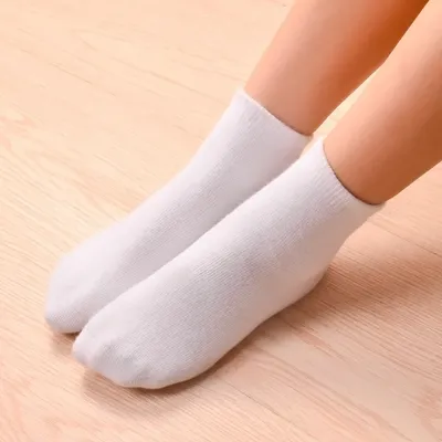 6pairs/Lot Children Boys Girls Cotton Above Ankle Sport Socks Soft Sweat Plain Stitch Athletic